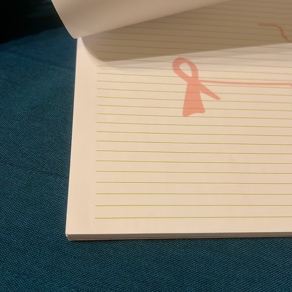 💝 10/$10 💝 Note Pad Red Ribbon (34 Pages) - Picture 5 of 8